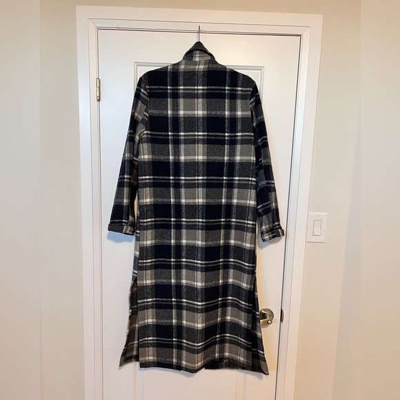 BUFFALO DAVID BITTON Plaid Peacoat - Picture 2 of 5